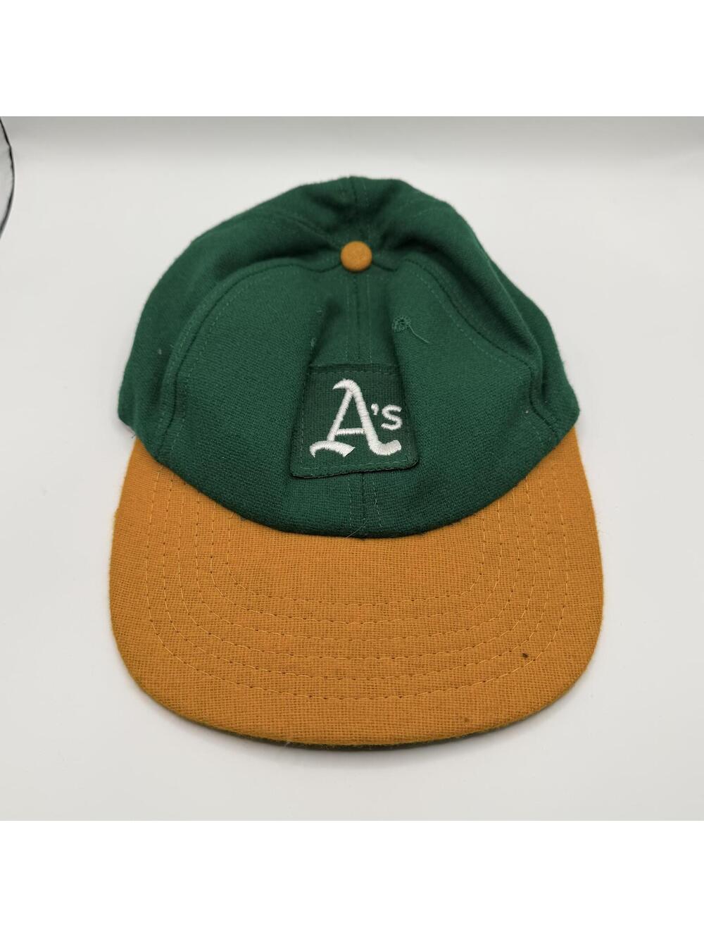 MLB Hat Green 1960 Vintage Oakland Athletics Fitted